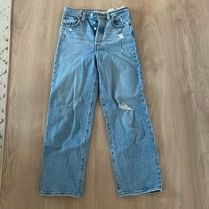 Ribcage straight ankle Levi’s size 26